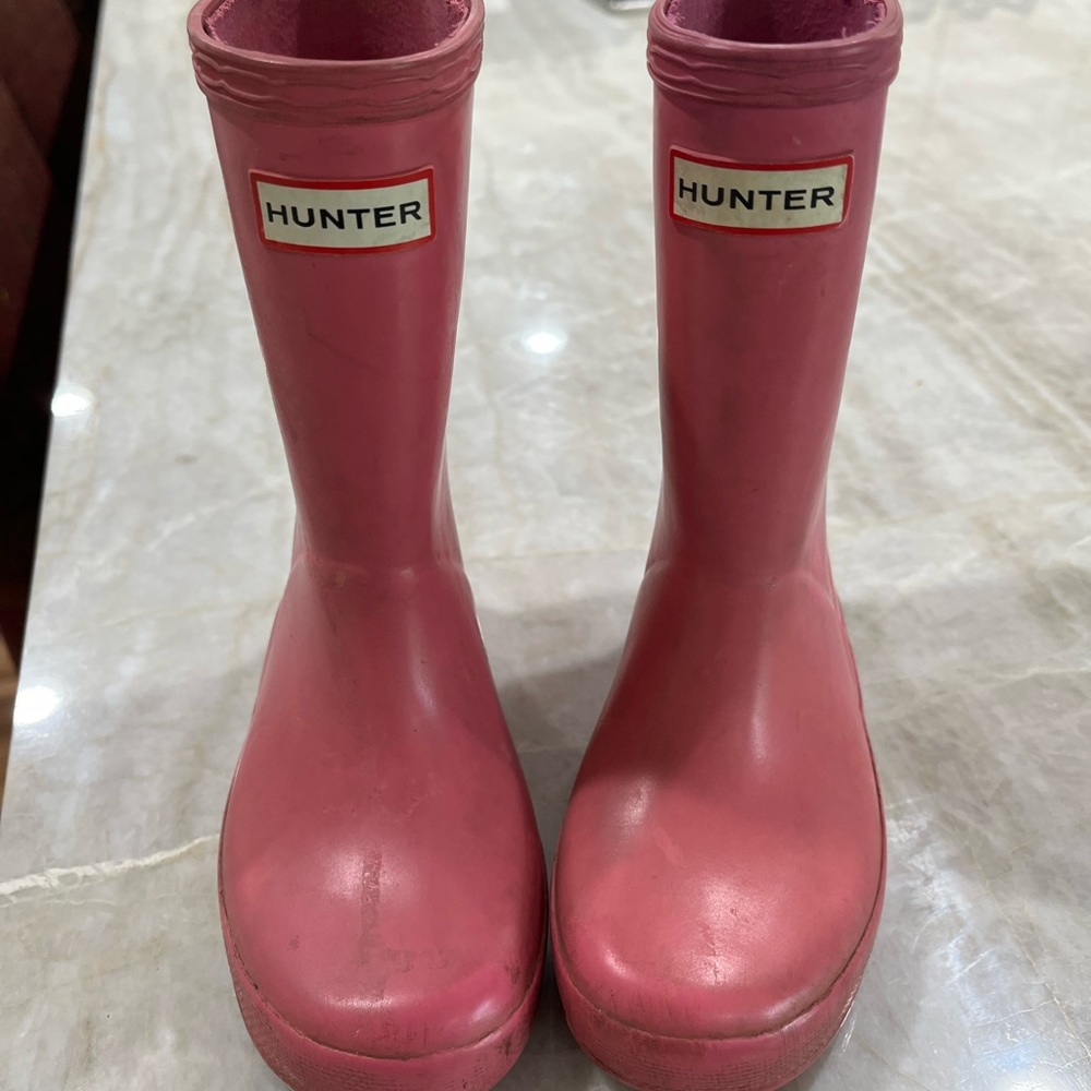 Little girls Hunter Rubber boots